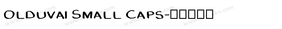 Olduvai Small Caps字体转换